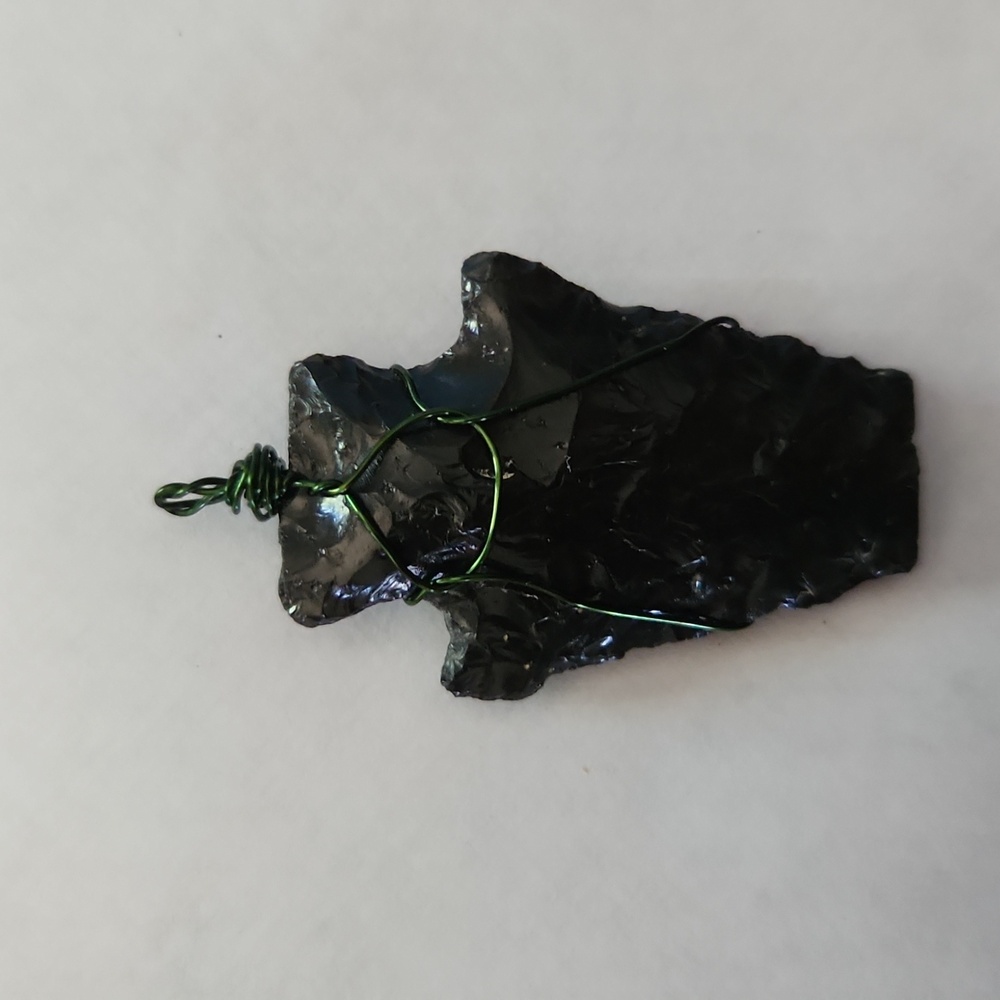 Handcrafted Arrowhead Native American Pendant - image 4